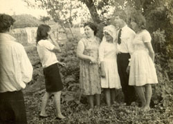 Деревенская свадьба. Июль 1966 год.